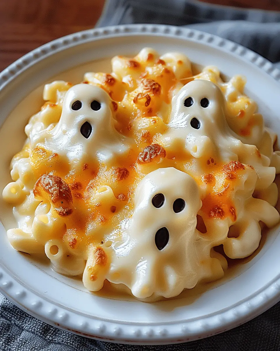 Spooky Ghost Mac and Cheese: An Easy, Cheesy Halloween Treat