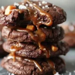 Salted Caramel Chocolate Cookies