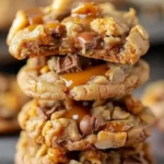 Butterfinger Caramel Crunch Cookies