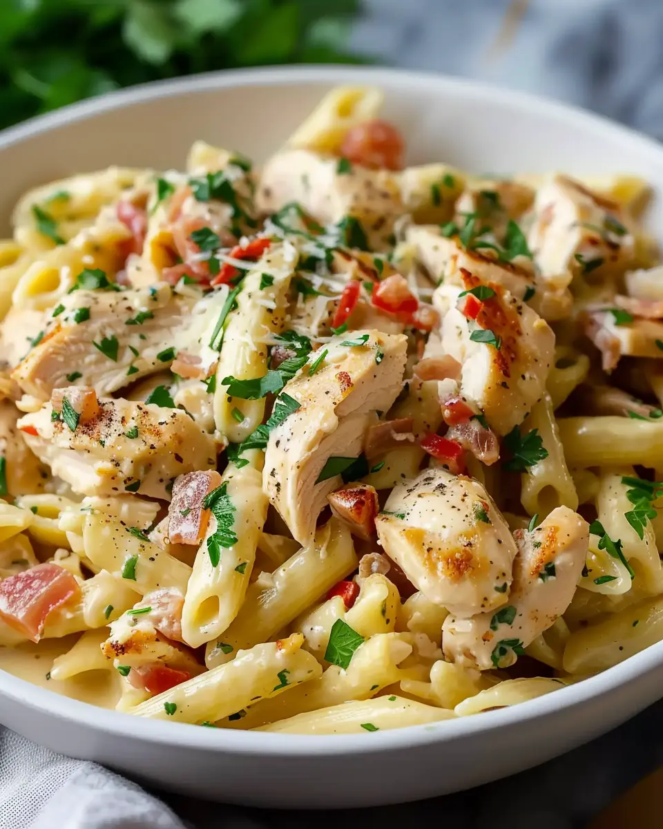 Marry Me Chicken Pasta Recipe: Indulgent Comfort with Turkey Bacon