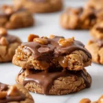 Peanut Butter Chocolate Caramel Cookies Recipe