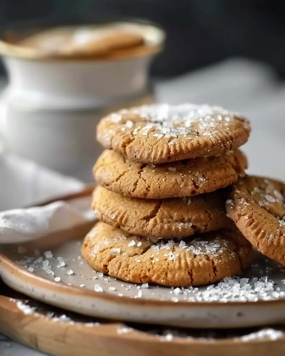 Best Salted Honey Cookies