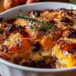 Sweet Potato & Cranberry Gratin