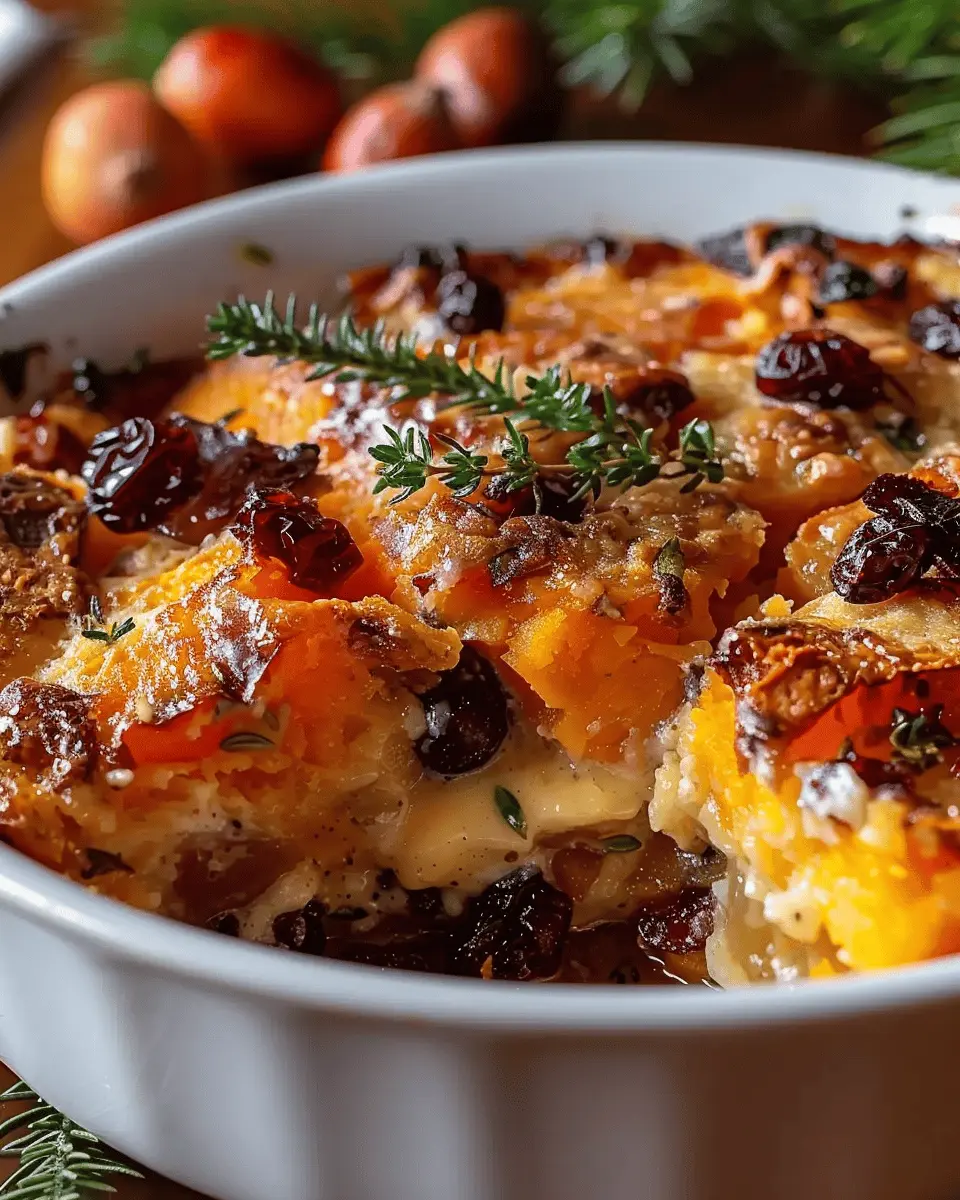 Sweet Potato Cranberry Gratin: A Cozy Indulgence for All