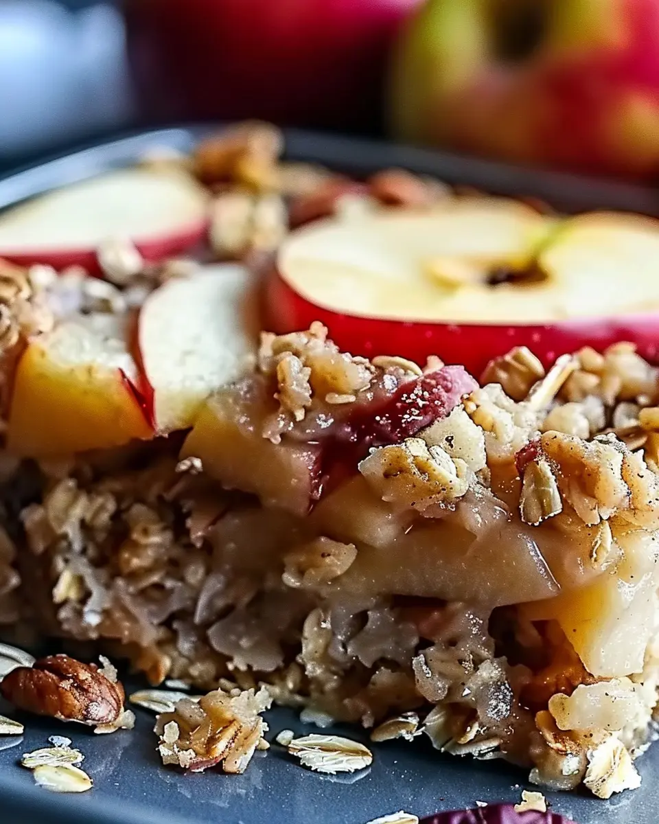 Irresistibly Hearty Oatmeal Apple Breakfast Bake for Cozy Mornings