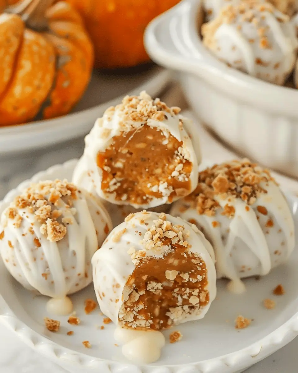 No-Bake Pumpkin Pie Balls: Easy, Indulgent Fall Treats