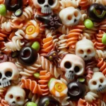 Spooky Halloween Pasta Salad That’s Fun for Kids and Adults