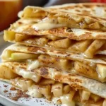 Apple Cinnamon Breakfast Quesadillas