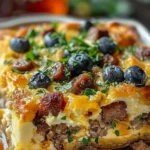 Indulgent Sweet Maple Sausage Breakfast Casserole Your Family Will Love