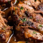 Apple Cider Braised Pork Shoulder
