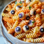 Halloween Eyeball Pasta Salad Recipe