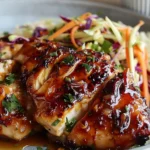 Why Sticky Apple Cider Chicken with Crisp Autumn Slaw Shines