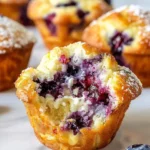 Blueberry Cream Cheese Muffins recipe
