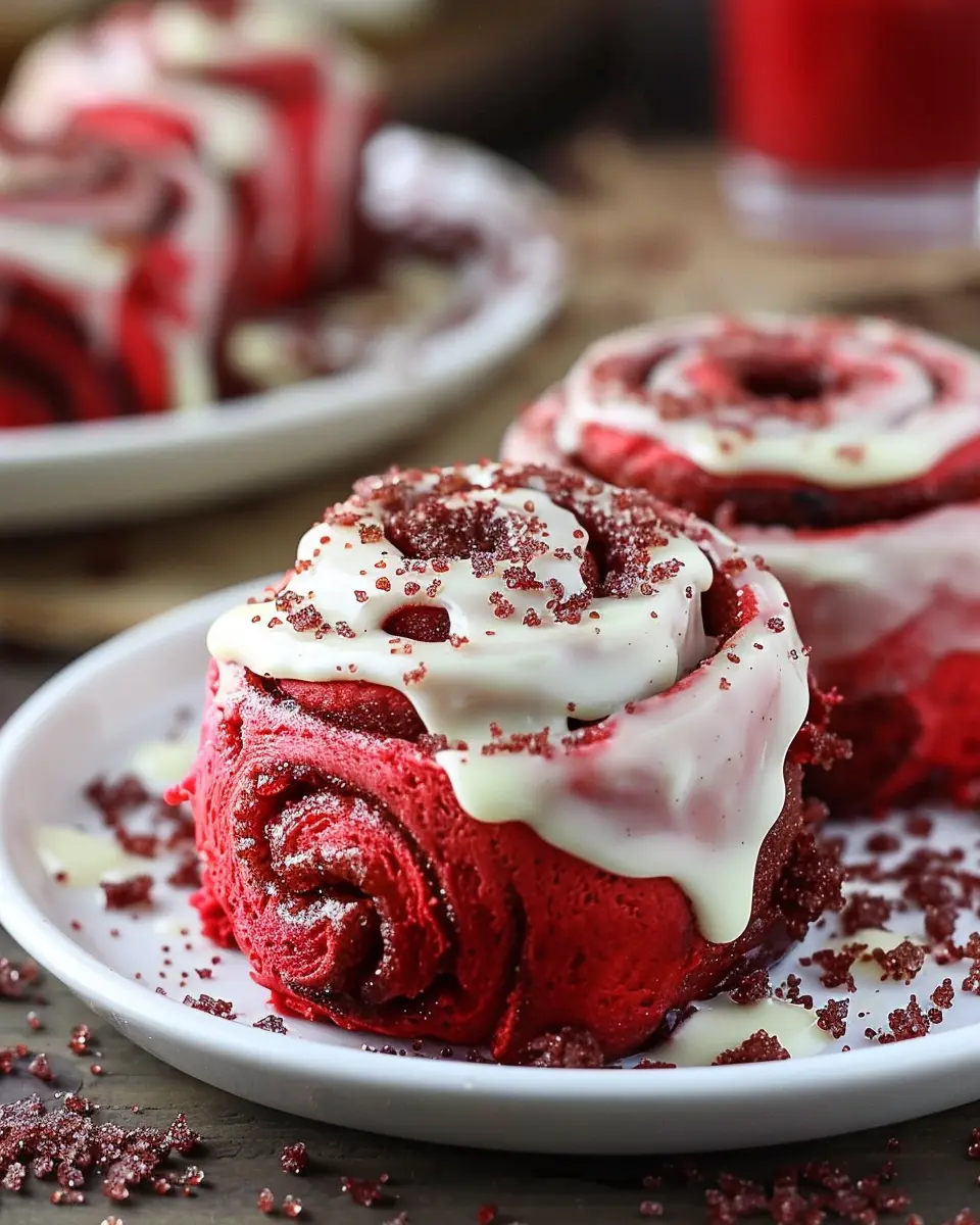The Best Red Velvet Cinnamon Rolls: A Deliciously Indulgent Treat