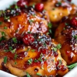 Cranberry Orange Glazed Chicken: An Incredible Ultimate Recipe You Must Try