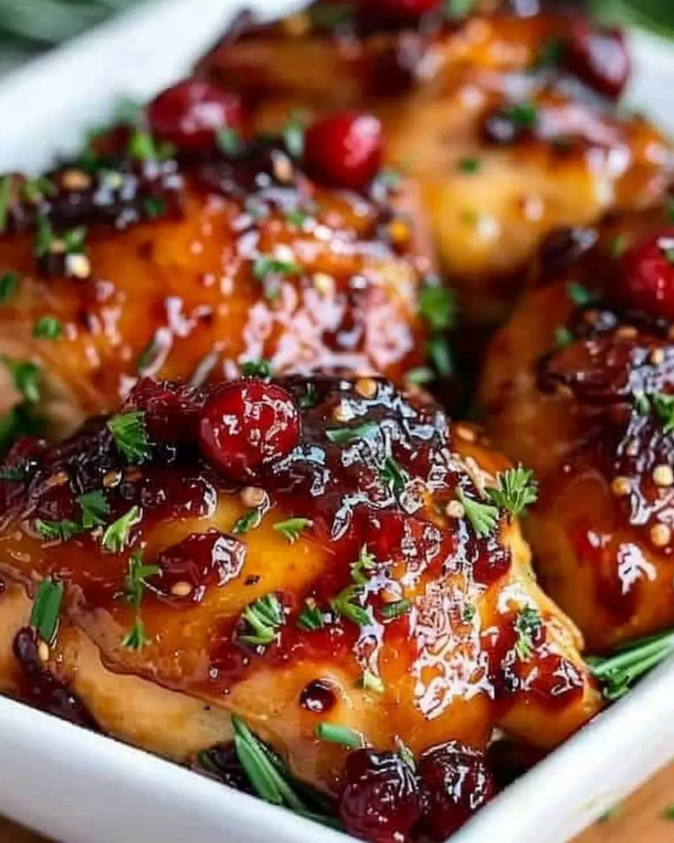 Cranberry Orange Glazed Chicken: An Incredible Ultimate Recipe You Must Try