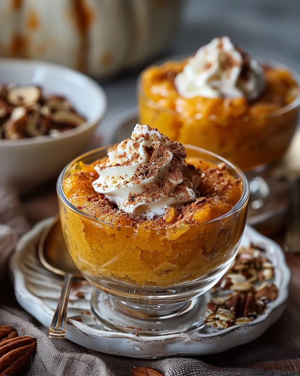 Effortless Baked Pumpkin Pudding: Simple Comfort for Cozy Nights