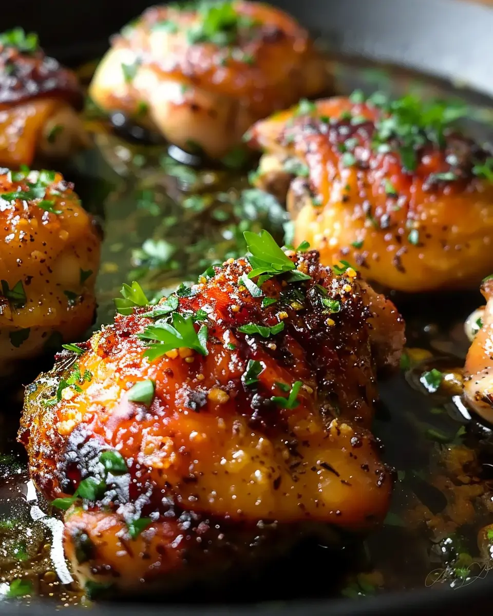 Garlic Parmesan Chicken Thighs: Easy, Juicy Delight for Dinner