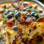 Indulgent Sweet Maple Sausage Breakfast Casserole Your Family Will Love