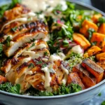 Chicken and Sweet Potato Bowls