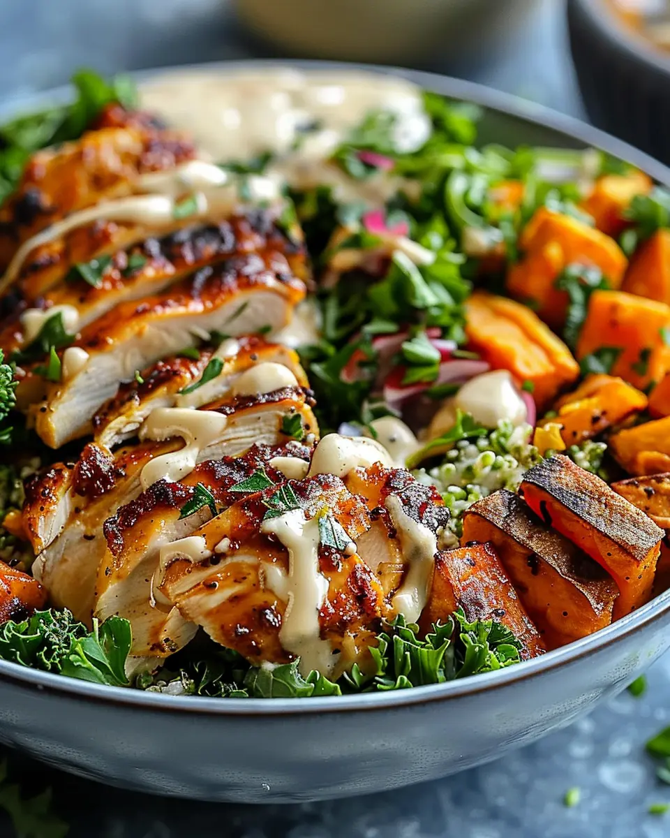 Chicken and Sweet Potato Bowls: Easy Recipe for Comforting Flavor