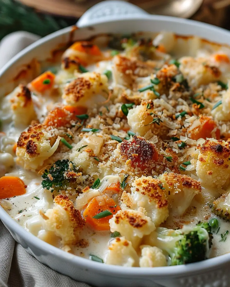 Creamy Winter Vegetable Casserole: The Best Cozy Comfort Dish