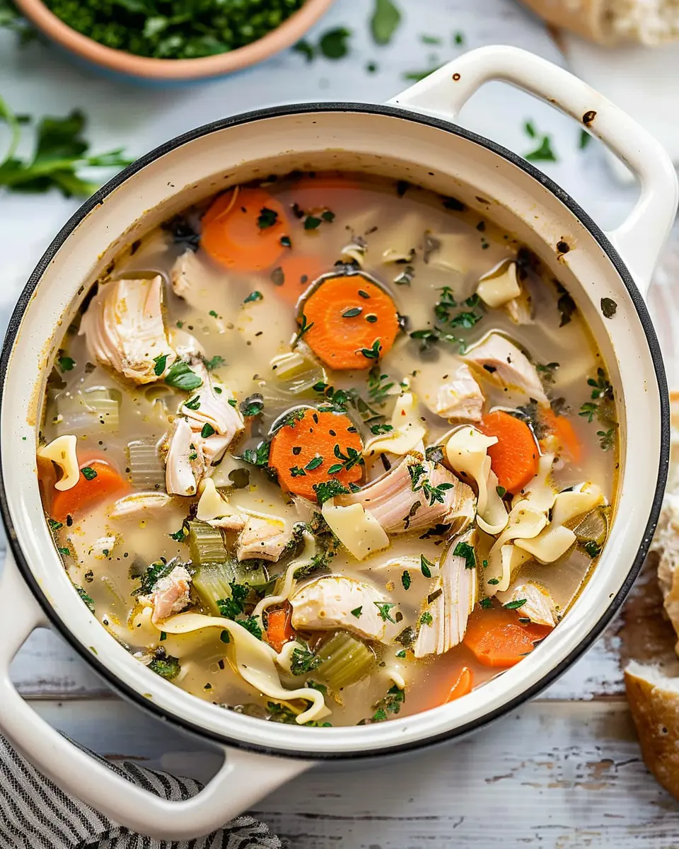 Homemade Turkey Soup Recipe: A Heartwarming Bowl of Comfort