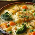 Veggie Pot Pie Soup By Moriah Howell / November 14, 2025