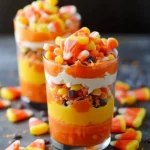 Delicious Candy Corn Parfaits for a Fun