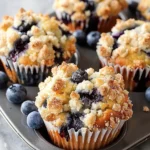 Best Blueberry Streusel Muffins