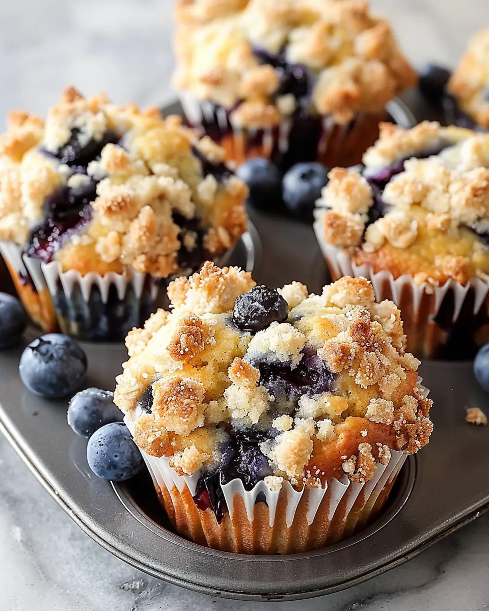 Best Blueberry Streusel Muffins: Easy Recipe for Home Bakers
