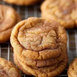 Chewy Pumpkin Snickerdoodle Cookies