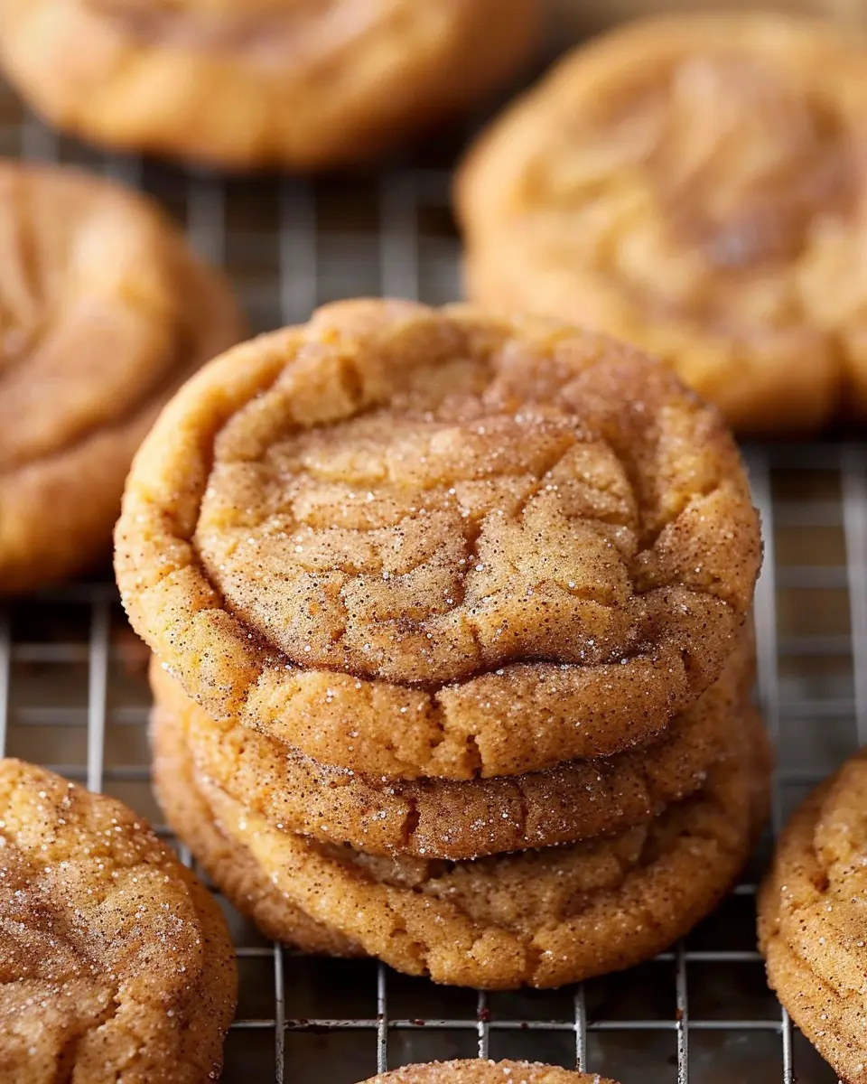 Chewy Pumpkin Snickerdoodle Cookies: The Best Fall Treats Ever