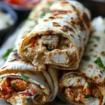 Mastering Ooey-gooey Cheesy Garlic Chicken Wraps