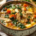Tuscan Chicken Soup with Sun