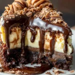 German Chocolate Cheesecake
