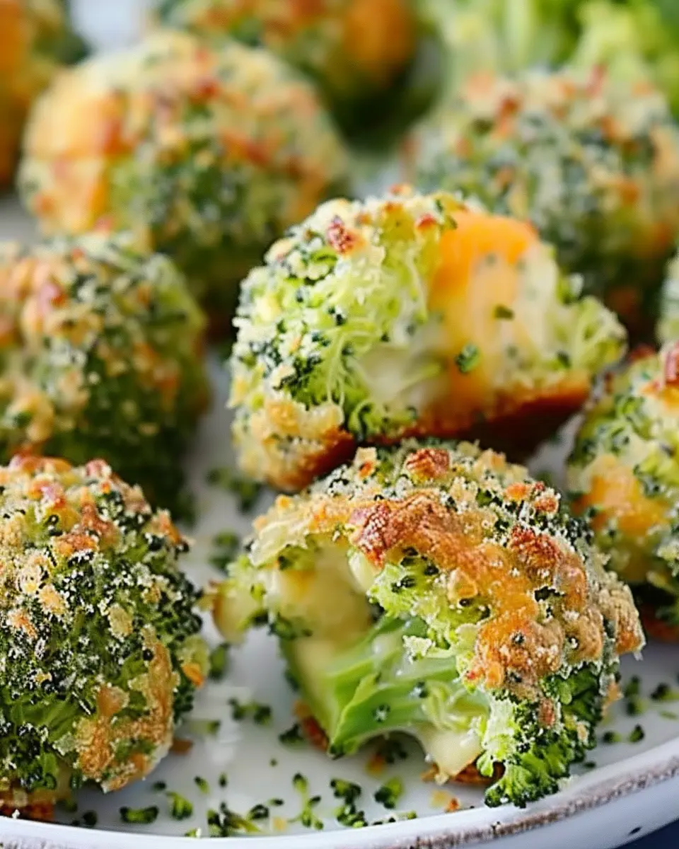Baked Broccoli Cheese Balls: Easy Family Favorite Snack Recipe