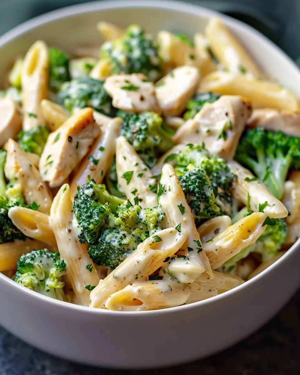 Creamy Broccoli and Chicken Penne for a Cozy Weeknight Dinner