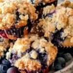 Blueberry Crumble Muffins Recipe