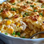 Easy Chicken Cobbler Dinner Casserole