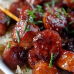 Candied Kielbasa Bites