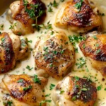 Creamy Garlic Chicken Thighs