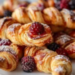 Berry Puff Twists