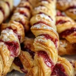 Berry Puff Twists