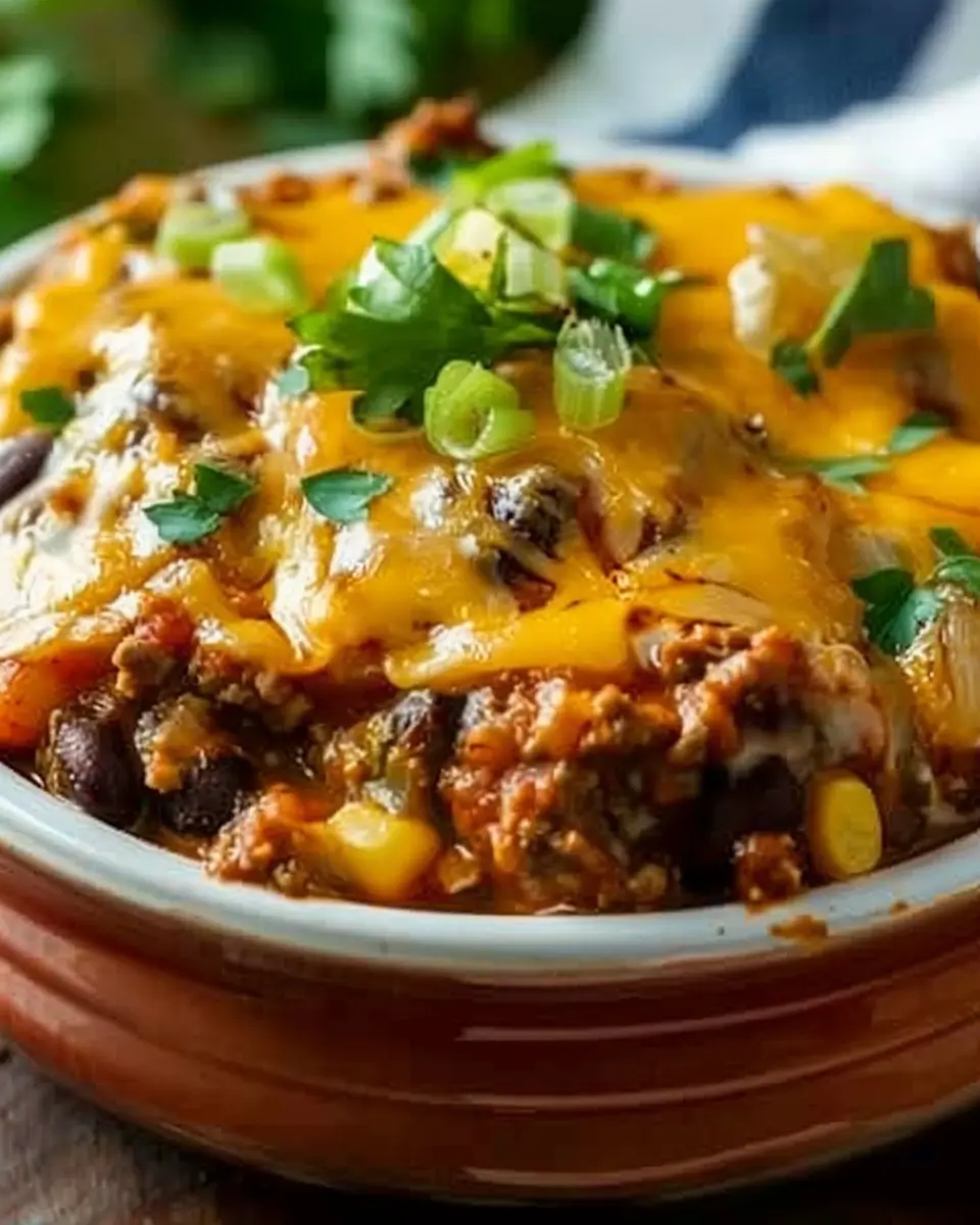 Slow Cooker Cowboy Casserole