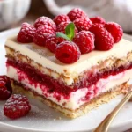 Fresh Raspberry Tiramisu