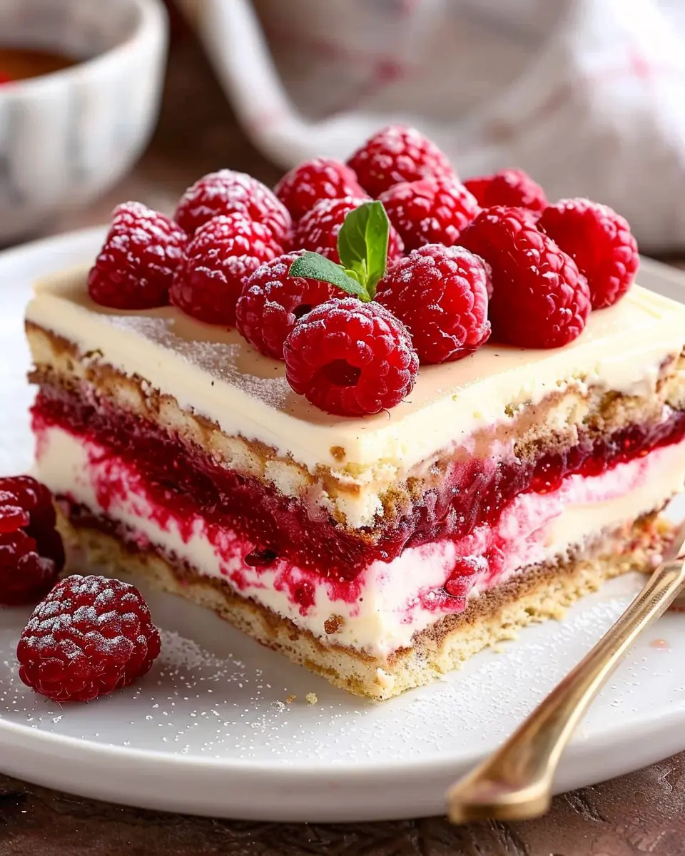 Fresh Raspberry Tiramisu: The Best No-Bake Dessert You’ll Love