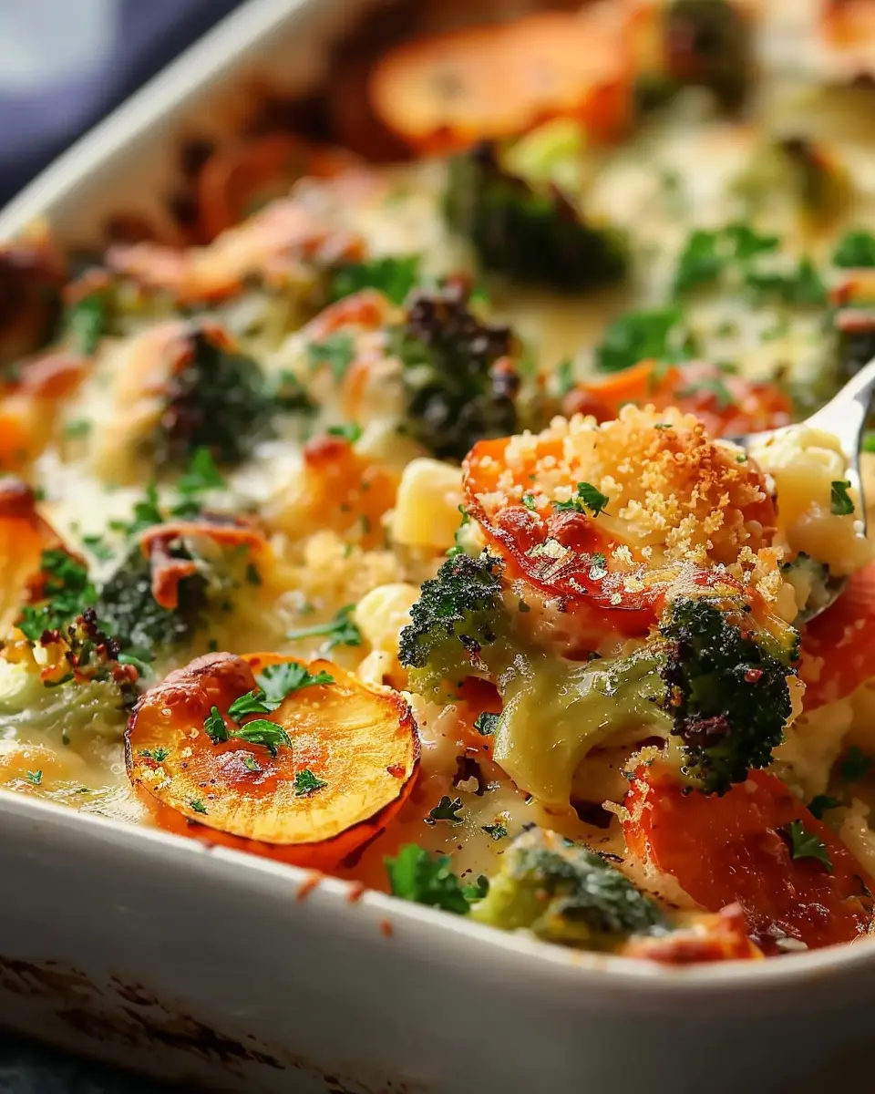 Cheesy Vegetable Casserole