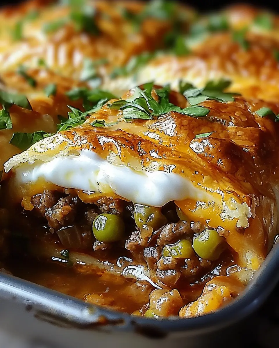 Easy Runza Casserole: Comfort Food Bliss with Turkey Bacon and Chicken Ham