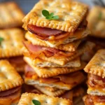 Ritz Cracker Party Sandwiches